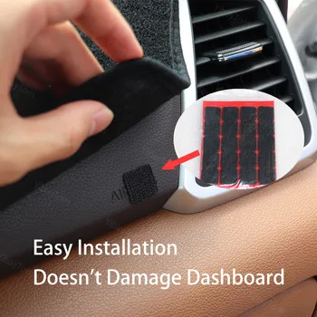 Anti-Slip Anti-UV Mat nadzorna plošča Pokrov Pad Dashmat Zaščito Preproga za Nissan Obratno Limuzina N17 Almera Sončni Latio 11-18 Dodatki