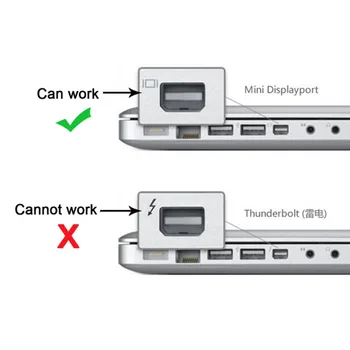 Mini DisplayPort DP Prikazuje Moškega 4K Monitor Kabel za Prenosnik 1,8 m do USB 3.1 Vrste C, USB-C Vir