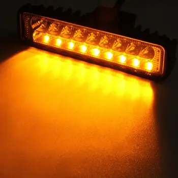 6Inch 60 W LED delovna Lučka Bar Dvojno Barvo Offroad Vožnja Avtomobila Žarometi za Meglo Lučka G99F