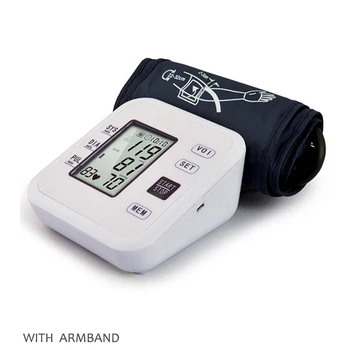 Celotno Samodejno Digitalno nadlaket Krvni Tlak Spremlja Srčni Utrip Stopnja Pulz Meter Tonometer Sfigmomanometri pulsometer