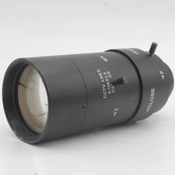 5 mm-100 mm F1.8 Priročnik Iris CCTV Kamere Objektiv CS-Mount CW5100