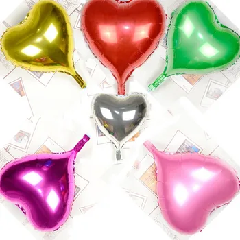 Poroka Dekoracija balon v obliki Srca Folija Baloni Poroka/Rojstni dnevi /Božično zabavo Klasične Igrače, Baloni, Dekoracija 5ZSH034