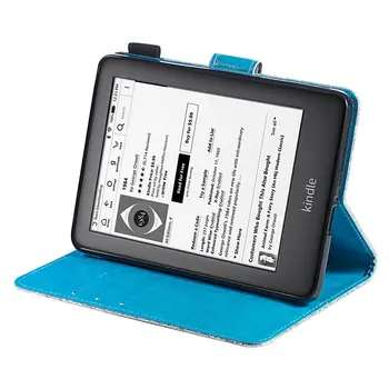 3D Flash čip PU Usnjena torbica Za Amazon Vsi-nov Kindle 658 2019 Smart Cover Coque Za Kindle 10. Gen 2019 E-knjige v Primeru+film+pen