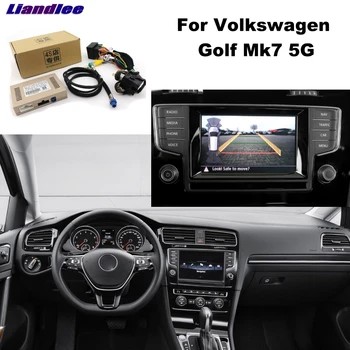 Liandlee Parkiranje Kamera Vmesnik obrne Nazaj Gor Park Fotoaparat Kompleti Za Volkswagen VM Golf Mk7 5G Originalni Zaslon Nadgraditi