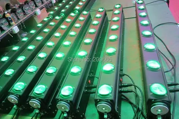 Gigertop 8 x 10W RGBW Led Svetlobni Bar Pranje Luči Cree LED Svetlobni Bar Gibljive Glave Luči DMX 512,9/38Channel DJ Kažejo