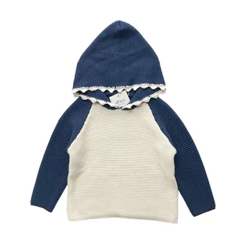 Otroci Jopica 2019 jeseni, pozimi StRafina dekleta fantje kapičastih pulover baby jagode morskih psov, 3D pletene vrh otroci oblačila