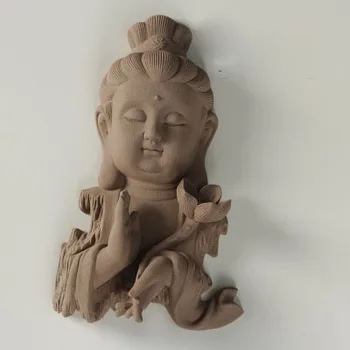 [HHT] Vrh Zen Dekor Steni Visi začetni Keramični Buda Bookroom Dekoracijo dekor Budizem Oprema kip