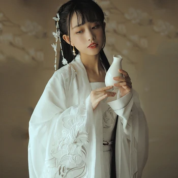 Kitajski Wei veter tradicionalna vila kostum pas Ru krilo hanfu nov modni Mladostno širok rokav pretok izboljšano starih oblek