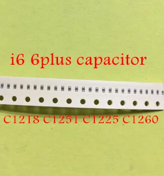 10pcs/veliko za iPhone 6 6 G 6plus 6+ kondenzator C1218 C1251 C1225 C1260 10uf 0402 CERM-X5R 6.3 V