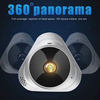 Panoramske Kamere 360-Stopinjski Vrtečih Pametni Dom HD Kamera Brezžična Omrežna Kamera EM88