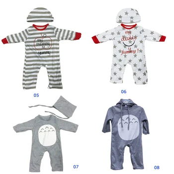 48-55 cm Prerojeni Baby Lutke Obleko Bebe Otroška Oblačila, ki Princesa Roupa Otroška Oblačila, Lutke, Dodatki Bonecas Darilo