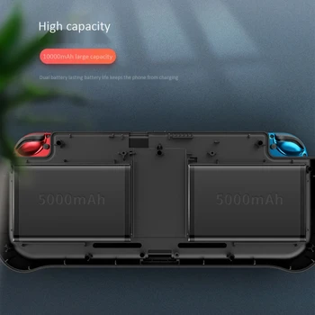 Baterija Primeru Polnilnik 10000MAh Moči Banke za Nintendo Stikalo Konzola z Držalom Krmilnik Zunanje Baterije