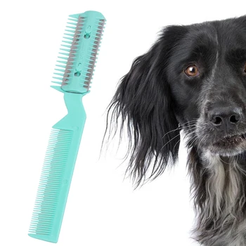 Nove Hišne Las Brivnik Orodje za navezovanje stikov z Glavnik in 2 Britvico za Hišne živali Pes Mačka Lase Rezanje Pes Hair Trimmer