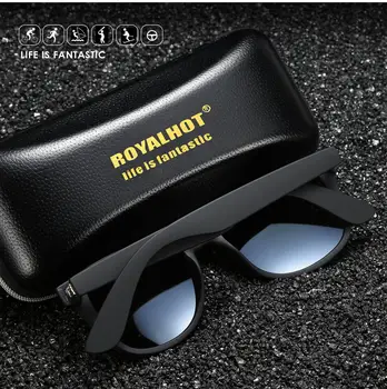 RoyalHot Aluminija, Magnezija moška sončna Očala Moških Polarizirana Premaz Ogledalo Očala, Moška Očala Pribor Za Moške in Ženske