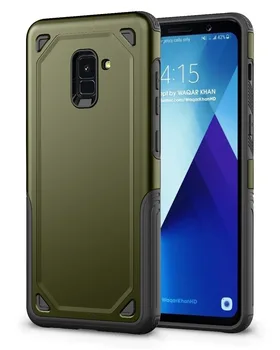 20pcs/veliko Brezplačna dostava Moč Armour TPU+PC lupini vroče ohišje za Samsung Galaxy A6 A6 plus A8 A8 plus 2018 mobilni telefon kritje primera