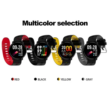 HIPERDEAL pametno gledati K1 Smartwatch Barvni Obroč Krvni Tlak Spanja Spremljanje Klic Šport Meter Korak