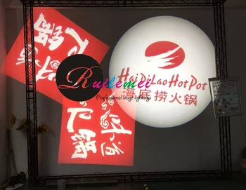 Poceni 1 Barvna Stekla po Meri Gobo za Sliko, Logotip Proyector Oglaševanje Poročno zabavo za noč Čarovnic Projekcije Fazi DJ Razsvetljava Kitajska