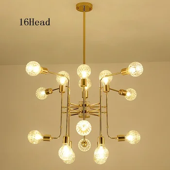 Sodobni LED Lestenci jedilnico Ameriški stil lustre de plafond Za dnevno Sobo, soba rogovja Dekoracijo