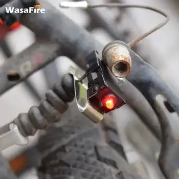 Mini Bike Zavorna Luč LED Ultra Svetla Varnost Opozorilo Rdeča Utripajoča Lučka Gorsko Kolo Luč Nepremočljiva Kolesarjenje Zadnja Luč