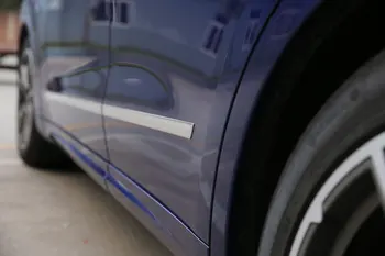 Za Maserati Levante 2016 Avto-Styling iz Nerjavečega Jekla Avtomobilska Vrata, Stranski Okrasni Trakovi Trim Nalepke Auto Dodatki 4pcs/set