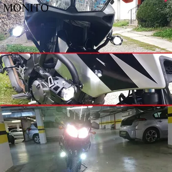 Motorno kolo Svetlobe LED Vožnja Žarometi Luči za Meglo Pomožna Lučka za 12v U5 Za Moto Guzzi Brutale 1000 Serie Oro 1200 SPORT AUDACE