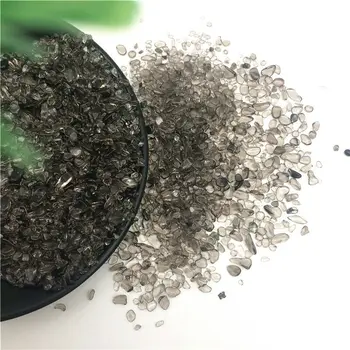 Debelo 50 g 2-5mm Naravnega Ledu Obsidian Black Crystal Gramoz Kamni Reiki Healing Dekor Naravnih Kvarčni Kristali