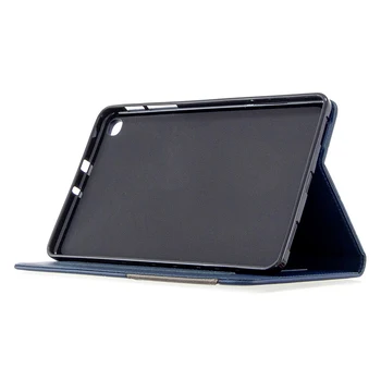 Luksuzni geometrijske poslovnih Magnetne sponke tulec Za Samsung Galaxy Tab A 8.4 2020 T307 flip stojalo Pokrov moda primeru + pen