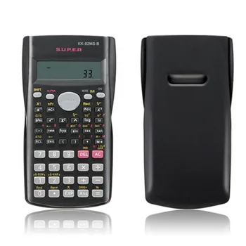 Prenosni Študent Znanstveni Kalkulator 2 Vrstici Zaslona 82MS-A Funkcije Elektronski Izračun Orodje Žepni Kalkulator