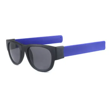 Nov Slap Modna Sončna Očala Ustvarjalne Manšeta Slappable Očala Snap Zapestnica Razredi