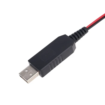 QC3.0 USB na 5V 6V 8.4 V 12V AA AAA 9V Baterijo Eliminator Lahko nadomesti 4-8pcs AA AAA Baterije Prilagajanje Napetosti Kabel