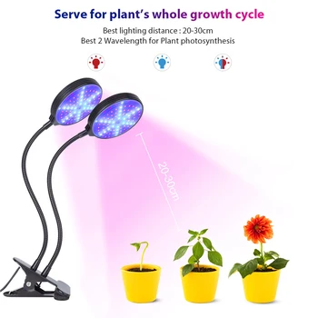 15W 30W 35W LED Rastline Rastejo Lahka Nepremočljiva 5 Prestav Zatemnitev Seme Rože, Rastoče Čas Lučka Zaprtih Cvetov Rastlin Posnetek Lučka