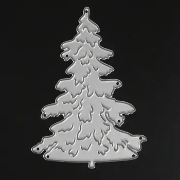 Vroče Božična Drevesa 3Pcs Rezanje Kovin Matrice Božič Šablona za Scrapbooking Die Kosi, Žigosanje, Rezanje Reliefi Predloge Obrti