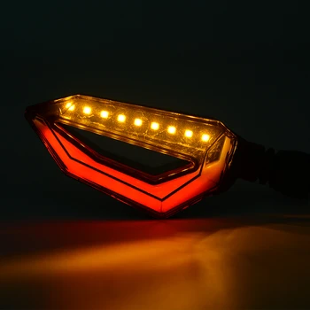 Univerzalno motorno kolo Vključite Opozorilne lučke Amber LED Luči Za Honda CBR954RR NC700 NC750 S X PCX125 ST 1300 A