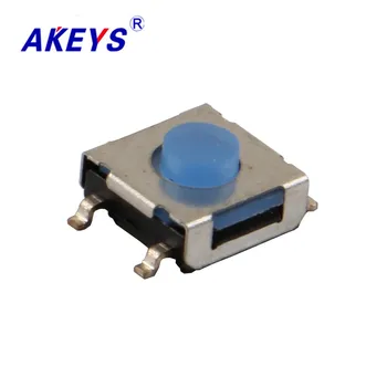 25PCS TS-E006 6.2*6.2 Takta stikalo visoko temperaturo, uvoženih delce 4 pin SMD/SMT mini gumb stikalo