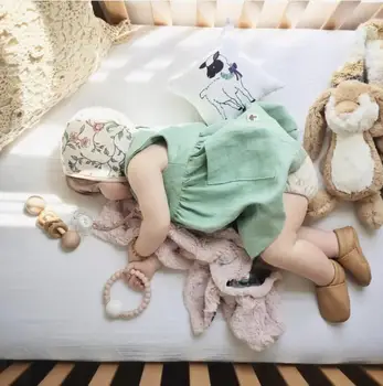Malčka Dekle Obleko Poletje Zelena brez Rokavov Otroci Obleke za Dekleta Priložnostne Strani Pocket Newborn Baby Oblačila Princesa Obleko 2019