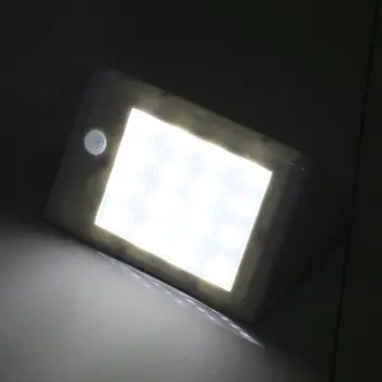 16 LED Sončne Energije, Svetlobe 2.5 W vrt svetilka Ir Indukcijske Svetla luč PIR Senzor Gibanja Poplavnih Svetlobo Žareče Stranka Dobave