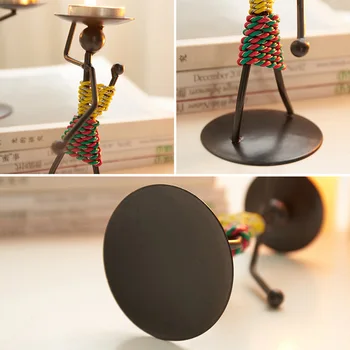 Nordijska Kovin, Okraski Za Domače Obrti Dekoracijo svijećnjak Svečnik Dekor Miniaturni Model, Ročno izdelane Figurice WF