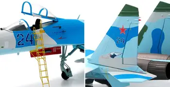 Fino 1:72 ruske Zračne Sile SU27 borec model končni izdelek Zlitine Zrakoplova Model Collection