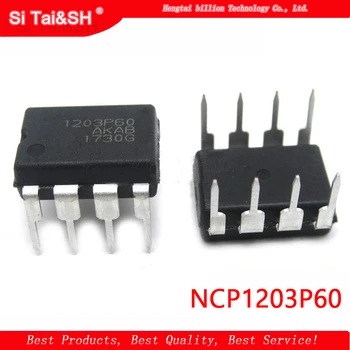 10pcs NCP1203P60 1203P60 DIP-8 upravljanje Napajanja čipu IC,
