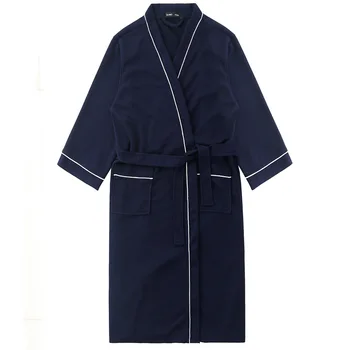 Velikosti 3XL Nekaj More Kimono Plašč Vaflji Sleepwear Priložnostne Domov Oblačila Intimno Perilo za Pomlad Poletje Novo Homewear