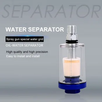 Avto Wasserabscheider Olje Manometer Filter Vode ločilo, ki je Neposredno Povezana Spray Pištolo Filter za Prah In Olje