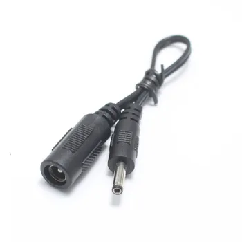 1pcs 5.5*2.1 mm ženski jack 3.5*1.35 mm moški Priključite Napajalni Priključek Adapter za Prenosnik 90 / 180 Stopinj / s Kabel