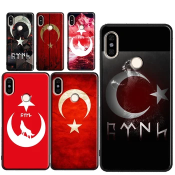 Turčija Zastavo Primeru Za Redmi Opomba 9 Pro 8 7 8T 9, 9A 9C Za Mi Opomba 10 Lite 9T A3 Za POCO X3 Coque