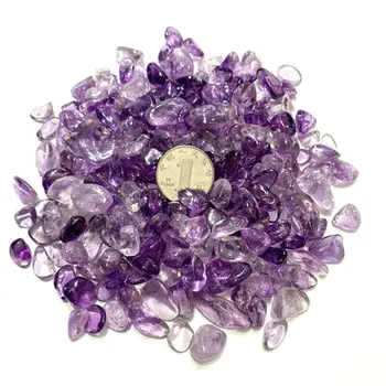 Debelo 50 g 2 Velikost Naravno Svetlobo, Vijolični Kristal Ametist Gramoz Rock Quartz Gemstone Zdravljenje Kristalov, dragih kamnov, Naravni