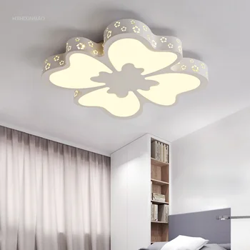 Ultra - tanek novi cvet - slog dnevna soba stropne svetilke sodobne preprost LED spalnica restavracija študija Stropne luči za Razsvetljavo