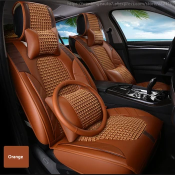 Visoke kakovosti Usnja avto sedeža kritje za Nissan Qashqai Opomba Murano Marca Teana Tiida Almera avtomobile pribor styling