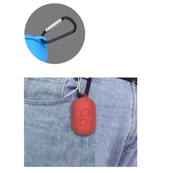 Silikonski Bluetooth Brezžične Slušalke Vrečko Primeru, Skladiščenje, Prevoz Za Samsung Ikono Zobnika Na Vrhu X 2018 Zaščitna Kožo Nepremočljiva 0503