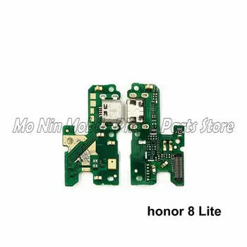 Nov Mikrofon Modul+Polnjenje prek kabla USB Vrata Odbor Flex Kabel Priključek Deli Za Huawei Honor 8 / Čast 8 Lite / Čast 8X / 8X Max