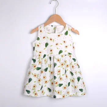 Obleko poletje smocked dekle cvetlični cvetlični otroci obleke bombaž Dobre Kakovosti Baby Dekleta Princesa tiskani za stranke poročno obleko