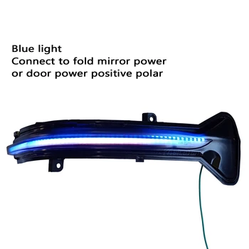 LED Strani Rearview Mirror Blinker Indikator Za BMW 3 5 6 7 8 Serija G30 G31 G11 G12 G14 G15 G20 M5 F90 Dinamično Vključite Opozorilne Luči